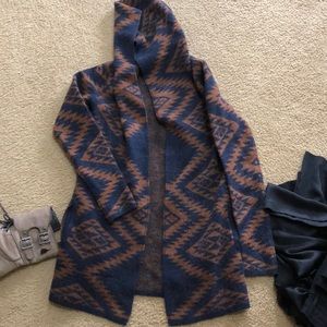 Horny toad wool cardigan